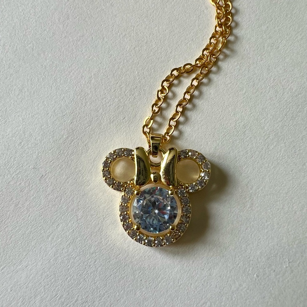 Minnie Mouse Design Necklace
